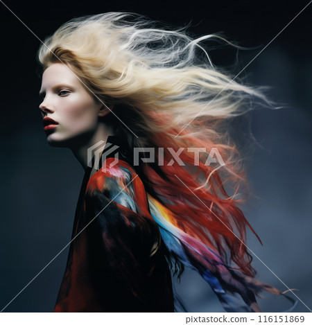 portrait of a beautiful woman 116151869