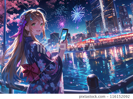 女人看煙火 116152092