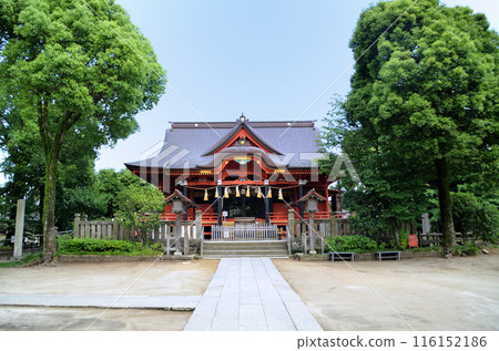 Iikaoka Hachimangu Shrine, a power spot in Hachiman, Ichihara City, Chiba Prefecture 116152186