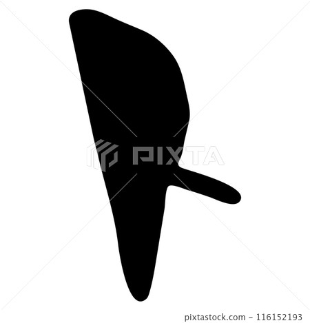 To (katakana) / Handwritten calligraphy material 116152193