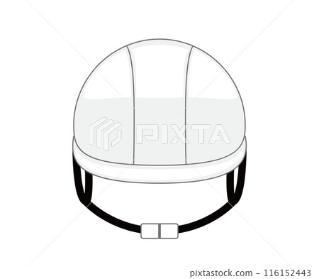 Illustration of helmet 116152443