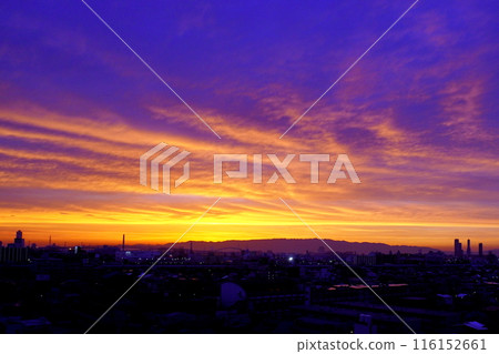 Beautiful evening sky Beautiful evening sky 116152661