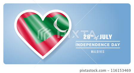 Maldives happy independence day greeting card, banner vector illustration Maldives happy independence day greeting card, banner vector illustration 116153469