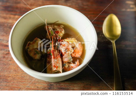 Shrimp soup 116153514