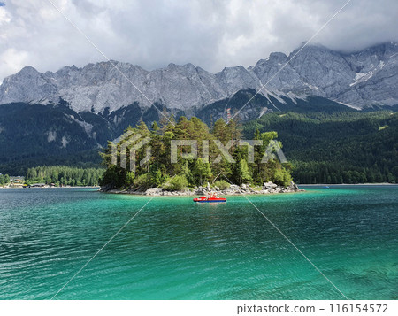 Eibsee lake in Bavaria, Germany 116154572
