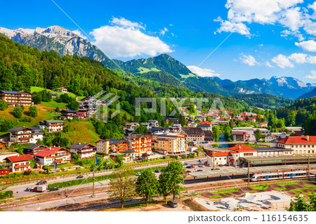 Berchtesgaden town in Bavaria region, Germany 116154635