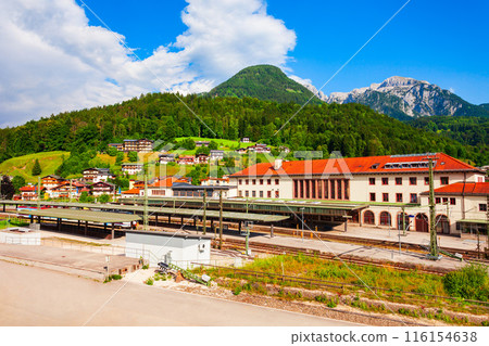 Berchtesgaden town in Bavaria region, Germany 116154638