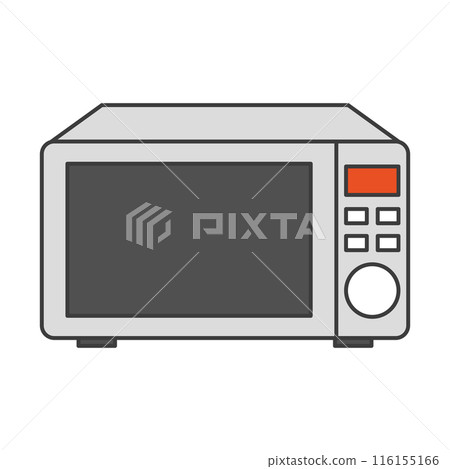 微波爐圖示。向量。 116155166