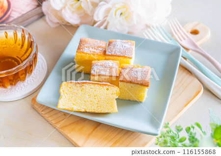Tea time chiffon cake 116155868