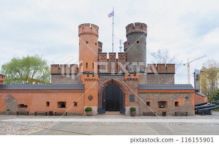 Friedrichsburg gate in Kaliningrad, built in 1852 as part of the fortress Friedrichsburg gate in Kaliningrad, built in 1852 as part of the fortress 116155901