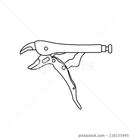 alligator pliers icon alligator pliers icon 116155945