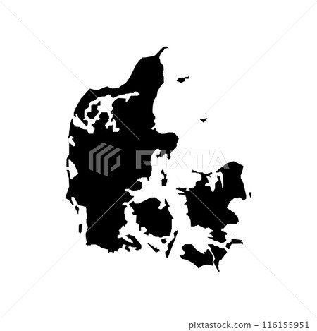 Denmark map icon Denmark map icon 116155951