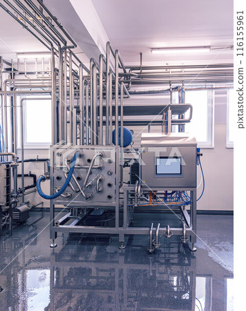 Modern milk pasteurization plant Modern milk pasteurization plant 116155961