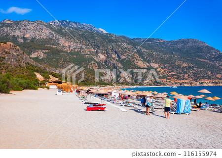 Oludeniz or Blue Lagoon beach in Turkey Oludeniz or Blue Lagoon beach in Turkey 116155974