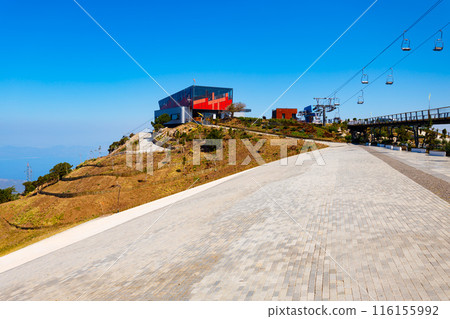 Cable car station, Babadag mountain in Turkey Cable car station, Babadag mountain in Turkey 116155992
