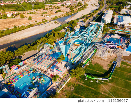 Dolusu Park Kemer aerial panoramic view Dolusu Park Kemer aerial panoramic view 116156057