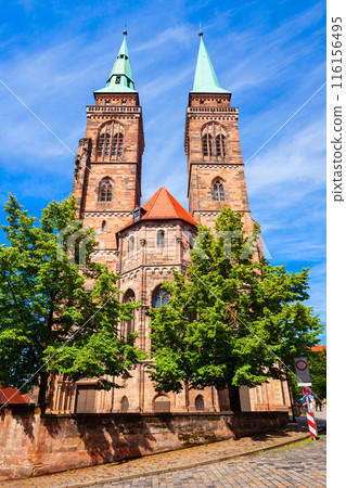 St. Sebald Church in Nuremberg town 116156495