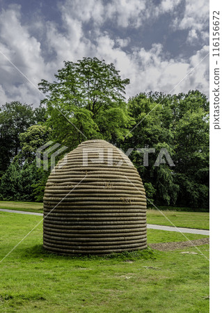 Meise Botanical Garden in Belgium. Giant hive 116156672