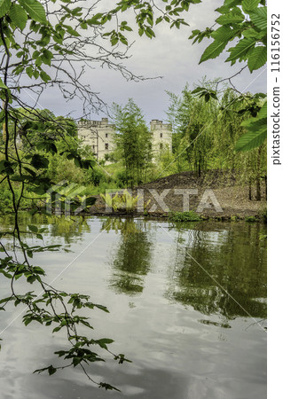 Meise Botanical Garden in Belgium. Bouchout Castle. Meise Botanical Garden in Belgium. Bouchout Castle. 116156752