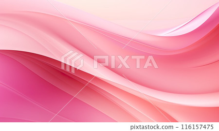 abstract wave pink background, textured smooth pattern, generative AI 116157475
