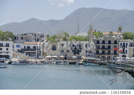 Girne, Kyrenia, Northern Cyprus- June1,2024 Kyrenia Girne Old Harbour,Girne is a city on the northern coast of Cyprus, noted for its historic harbour Girne, Kyrenia, Northern Cyprus- June1,2024 Kyrenia Girne Old Harbour,Girne is a city on the northern coast of Cyprus, noted for its historic harbour 116158938