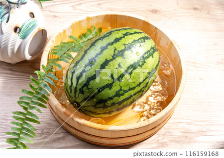 Chilling the watermelon 116159168