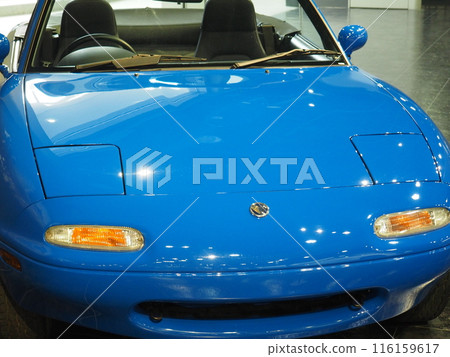 Blue convertible 116159617