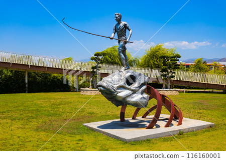 Sehit Fethi Bey Park in Fethiye city in Mugla Province, Turkey 116160001