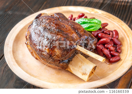 Cooked pork hock Cooked pork hock 116160339