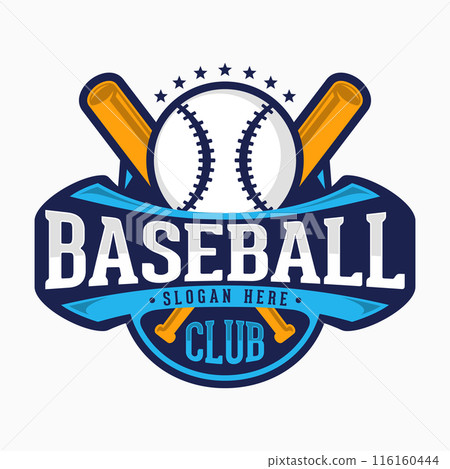 Baseball vector mascot logo design with modern concept Baseball vector mascot logo design with modern concept 116160444
