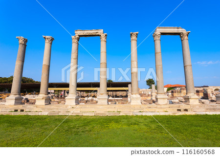 The Agora of Smyrna in Izmir city in Turkey 116160568