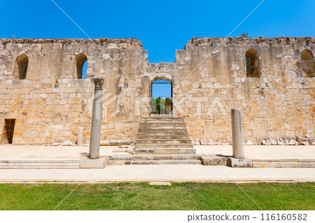 Isa Bey Mosque near Ephesus in Selcuk city in Turkey Isa Bey Mosque near Ephesus in Selcuk city in Turkey 116160582