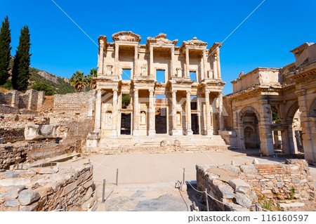 Ephesus ancient greek city is located in Izmir Province in Turkey 116160597