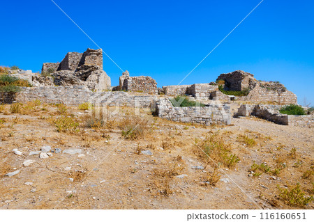 Miletus Archaeological Site near Didim city in Turkey 116160651