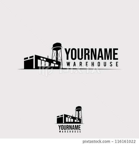 Warehouse icon symbol logo design template 116161022