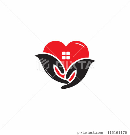 Giving love logo design template Giving love logo design template 116161176