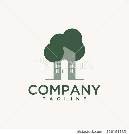 Home Trees incorporate with a house that a simple Home Trees incorporate with a house that a simple 116161185