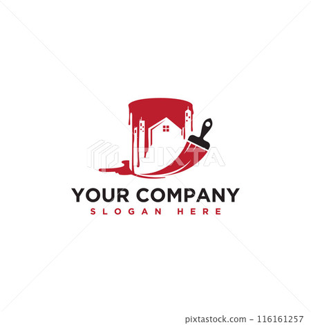House painting service logo icon symbol House painting service logo icon symbol 116161257