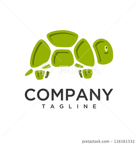 Stone Turtle logo animal green abstract design symbol Stone Turtle logo animal green abstract design symbol 116161332