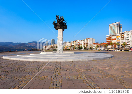Republic Tree Monument at Gundogdu square, Izmir Republic Tree Monument at Gundogdu square, Izmir 116161868