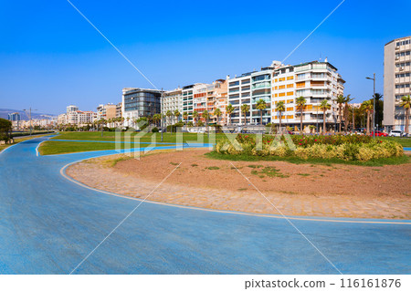 Kordon public park in Izmir city in Turkey Kordon public park in Izmir city in Turkey 116161876
