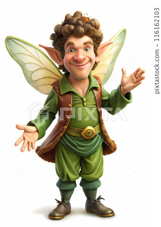 character cartoon game green wizard 116162103