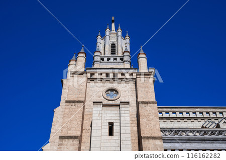 Ancient old stone Cathedral of Sacred Heart of Jesus in Tashkent in Uzbekistan Ancient old stone Cathedral of Sacred Heart of Jesus in Tashkent in Uzbekistan 116162282