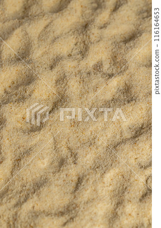 fresh crumbly bread crumbs from dehydrated white bread 116164653