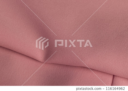 a piece of clothing made of pink fabric 116164962