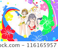 Hibiscus Girl Poster 116165957