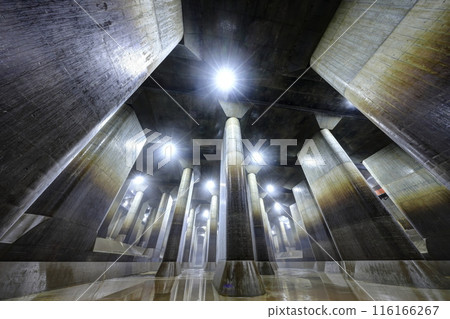 Metropolitan Area Outer Underground Disaster Prevention Underground Shrine Metropolitan Area Outer Underground Disaster Prevention Underground Shrine 116166267