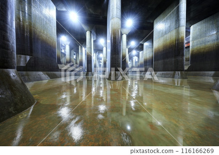 Metropolitan Area Outer Underground Disaster Prevention Underground Shrine Metropolitan Area Outer Underground Disaster Prevention Underground Shrine 116166269