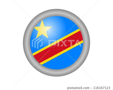 世界國旗剛果民主共和國圖標 世界國旗剛果民主共和國圖標 116167123