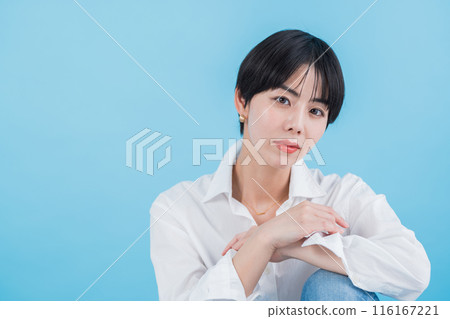 年輕女性的美麗 116167221